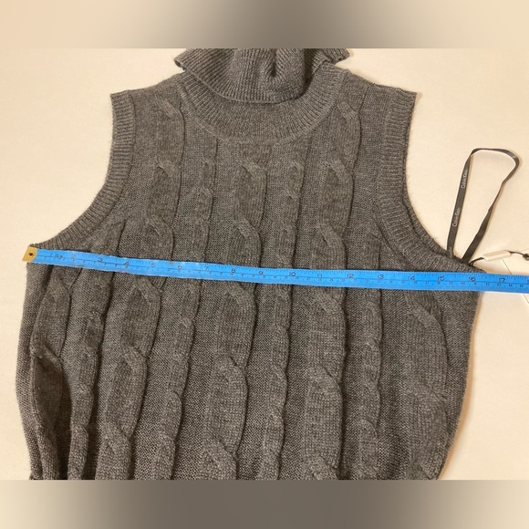 Calvin Klein Merino Wool Knit MIDI Dress Sleeveless Size M NWT - Picture 7 of 11